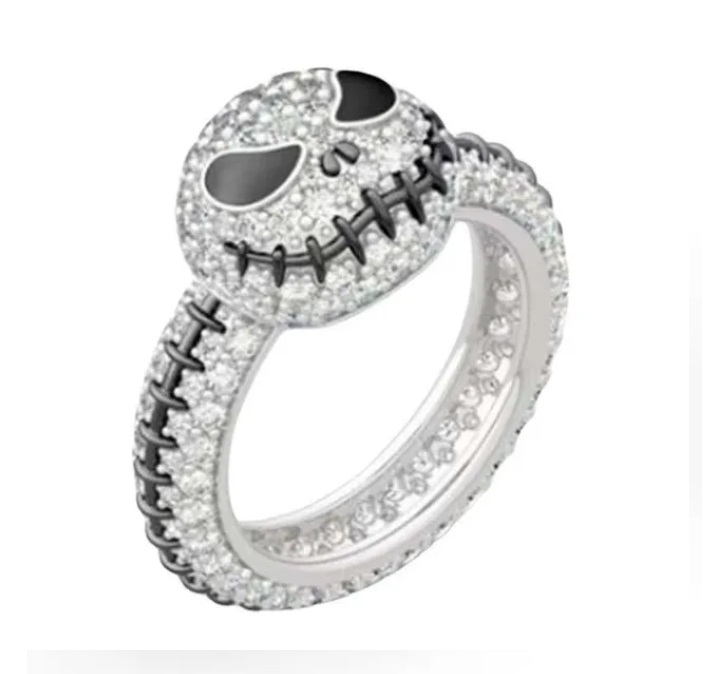 anillo jack skellington gótico
